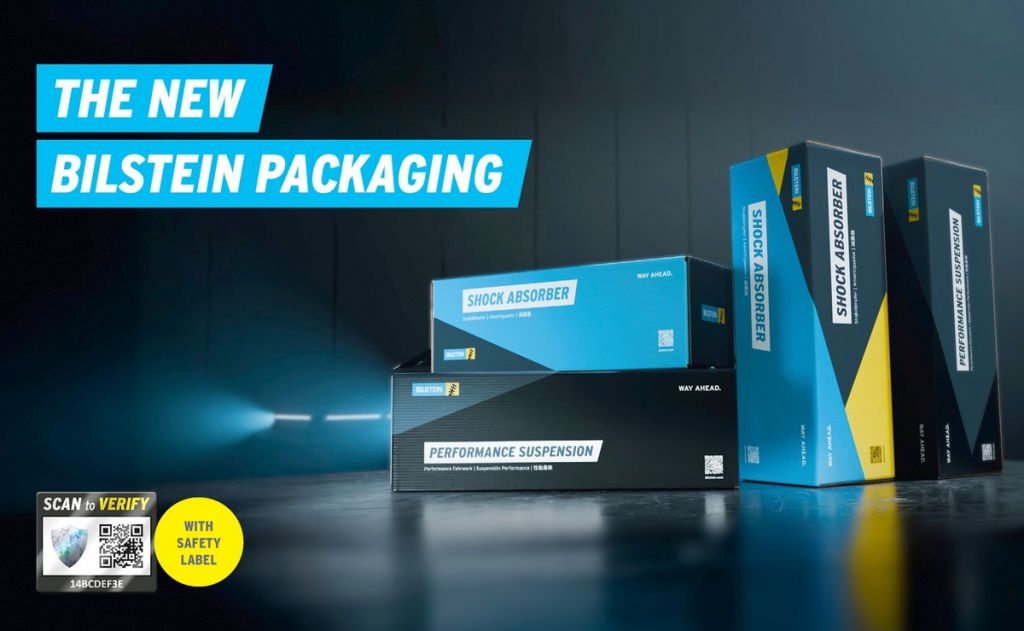 BILSTEIN uvádí nové stabilnější obaly chráněné proti padělání