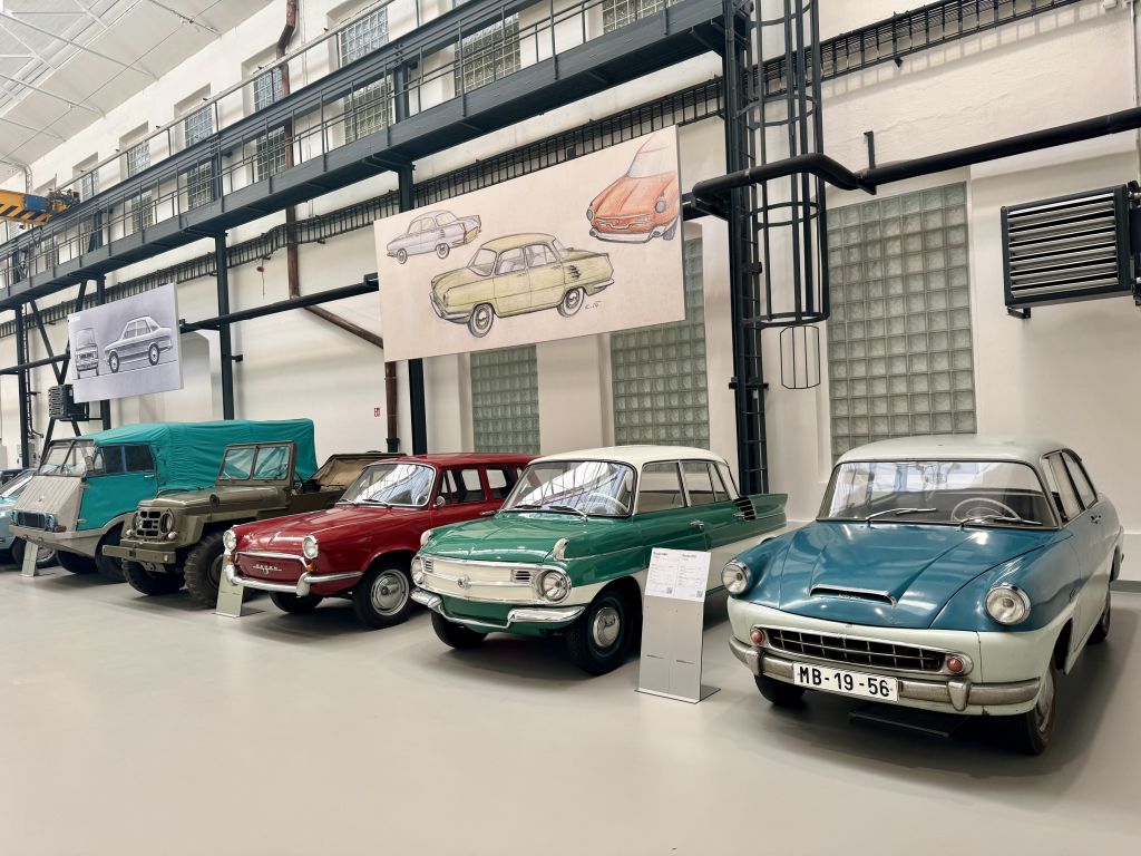 Odtajněné koncepty: Nový depozitář Škoda Muzeum se otvírá návštěvníkům