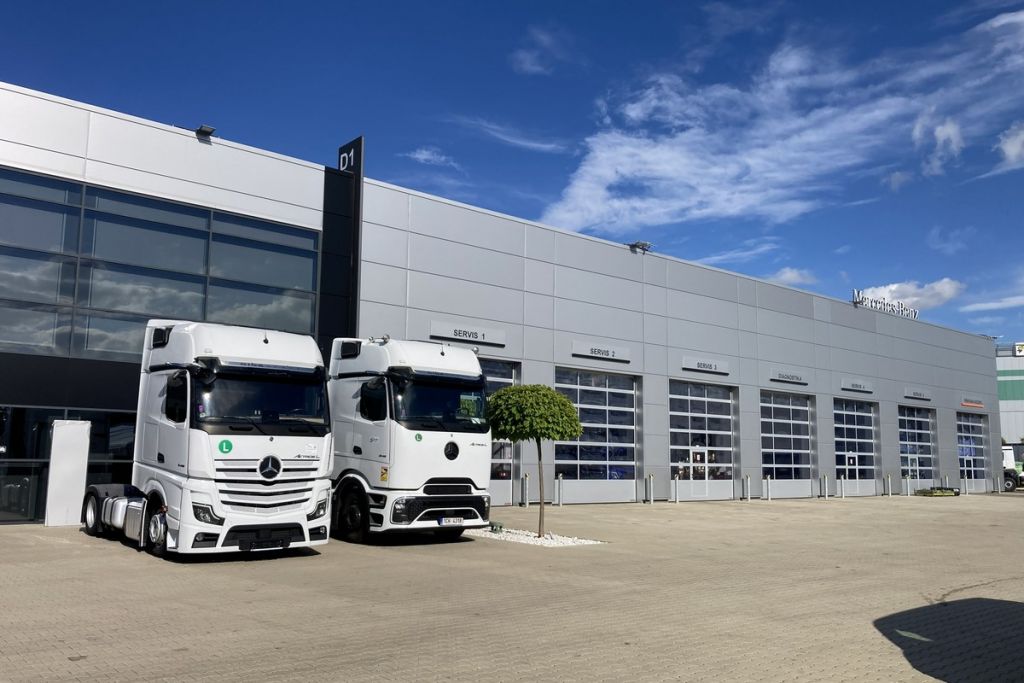 Nové servisní centrum Mercedes Benz Trucks & Bus