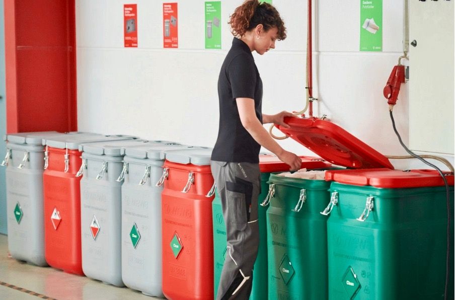 Společnost Mewa snižuje riziko požáru v provozech díky svému udržitelnému systému